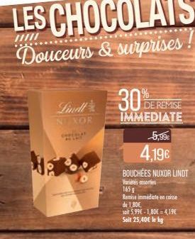 soldes Lindt