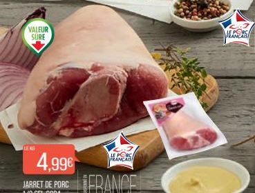 VALEUR  SURE  LEKE  4,99€  LE PORC FRANÇAIS  FRANCE  JEANCAIS 