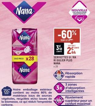 serviettes Nana