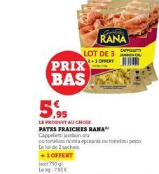 pâtes fraîches Rana