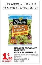 sachet florette