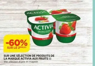 fruits activia