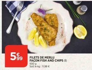 filets de merlu 