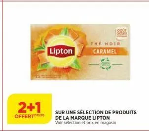 thé noir lipton