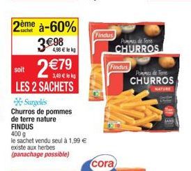 pommes de terre Findus