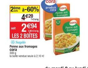 boîtes Cora