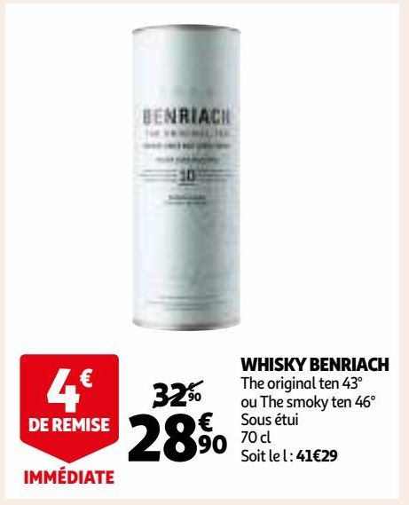 WHISKY BENRIACH