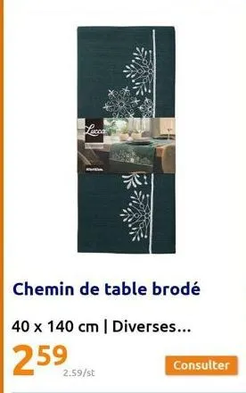 chemin de table 