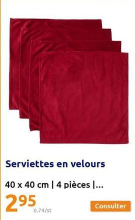 serviettes 