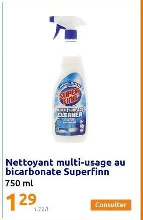 1.72/1  p  super find multi surface cleaner  not  consulter 