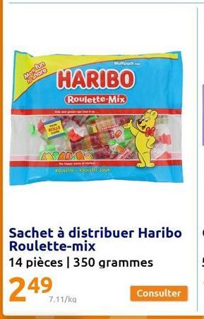 sachet Haribo