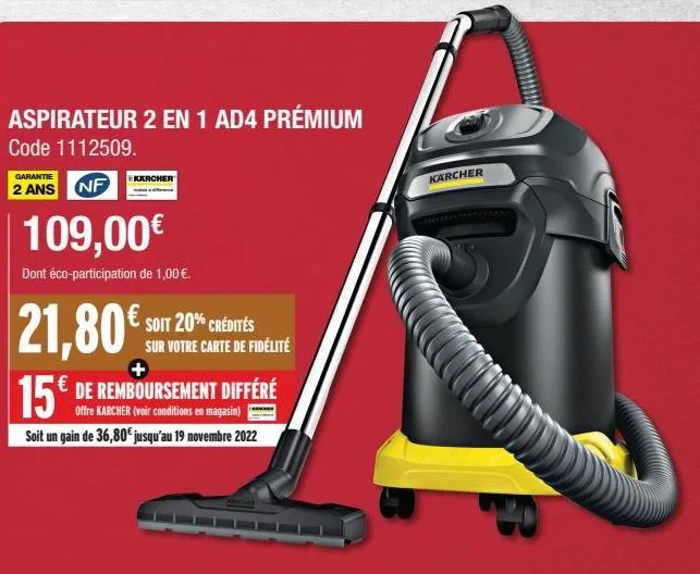 aspirateur kärcher