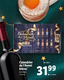 calendrier de l'Avent Avent