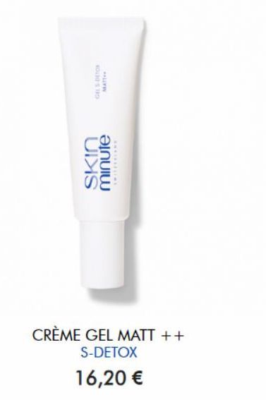 GELS-DETOX MATT  UIXIS  minute  ANKIELINE  CRÈME GEL MATT ++  S-DETOX  16,20 € 