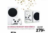 La console microsoft xbox series s offre à 279,99€ sur Auchan