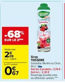 sirop Teisseire