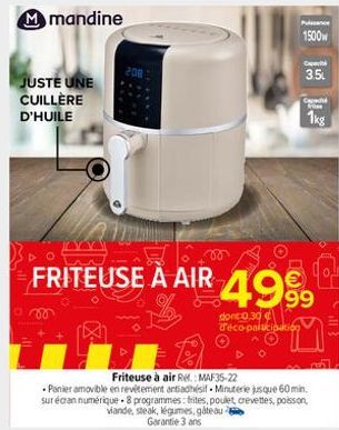 friteuse 3M