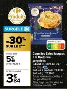 coquilles Saint-Jacques Carrefour