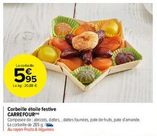 corbeille Carrefour