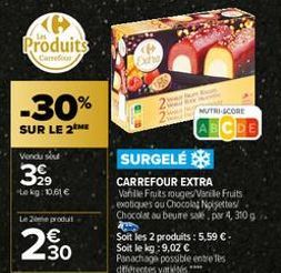 fruits exotiques Carrefour