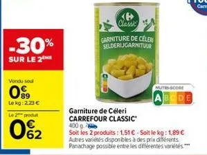 céleri carrefour