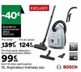 aspirateur Bosch