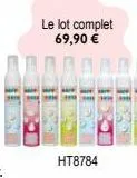 le lot complet 69,90 €  ht8784 