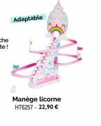 Adaptable  Manège licorne HT6257 - 22,90 € 