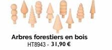 Arbres forestiers en bois HT8943 - 31,90 € 