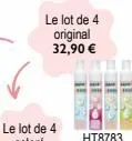 le lot de 4  original 32,90 €  ht8783 