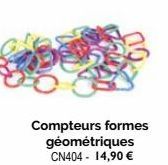 Compteurs formes géométriques CN404- 14,90 € 