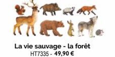 matirt.  La vie sauvage - la forêt HT7335-49,90 € 
