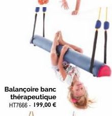 Balançoire banc thérapeutique HT7666 - 199,00 € 