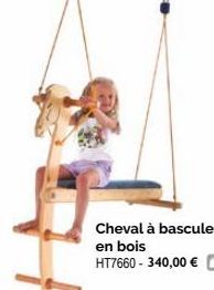 cheval à bascule 