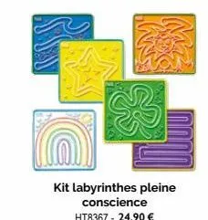 3  kit labyrinthes pleine conscience ht8367 - 24,90 € 