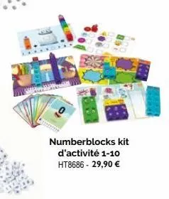 numberblocks kit d'activité 1-10 ht8686 - 29,90 € 