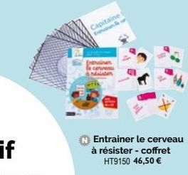 Capitaine  Ex  Entrainer le carwenu  Entrainer le cerveau à résister - coffret HT9150 46,50 € 