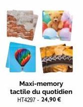 Maxi-memory  tactile du quotidien HT4297 - 24,90 € 