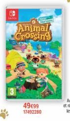 1  dary  Animal Crossing  49€99 17492280 