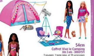 www.  SHAAAM  54€99  Coffret Vive le Camping Dès 3 ans-30007511 