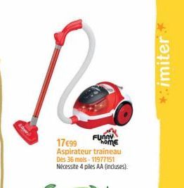 17€99  Funny home Aspirateur traineau Des 36 mois-11977151 Necessite 4 piles AA (incluses).  *: imiter * 