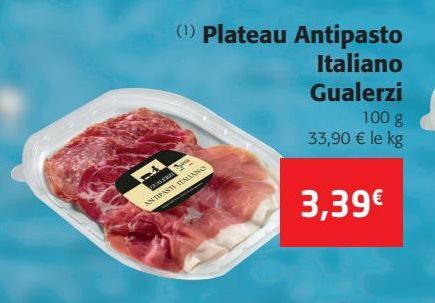 Plateau Antipasto italiano Gualerzi