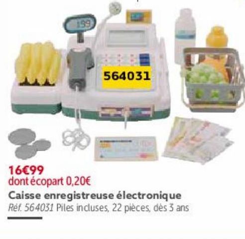 caisse de supermarché jouets