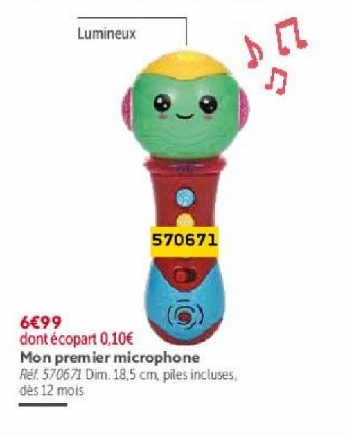 microphone jouet