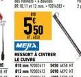 550  TMS  MEJIX  RESSORT À CINTRER LE CUIVRE  810 mm 92002411 12 mm 12002412  814 mm 92002413  SESO 48 HT 5E90 E92 HT  6000 5600 HT 