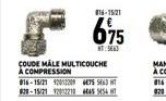 COUDE MALE MULTICOUCHE A COMPRESSION  816-15/21  675 