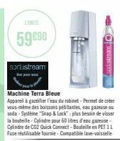 eau gazeuse sodastream