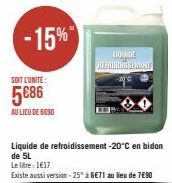 liquide de refroidissement 