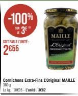 cornichons Maille