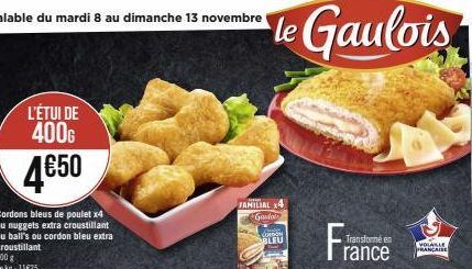 cordon bleu Le gaulois